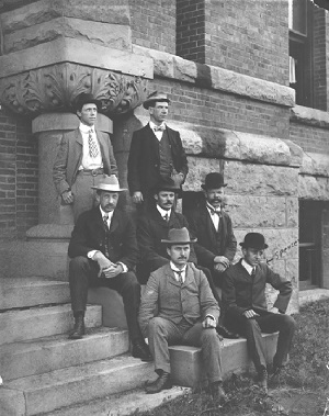 Members of the department in 1905