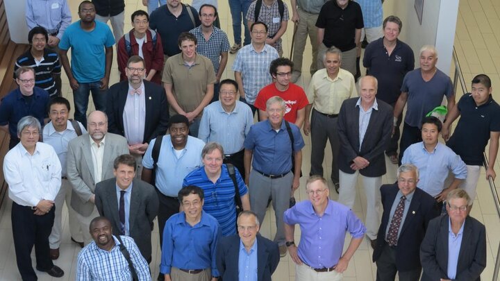 Group photo of AMO Workshop attendees