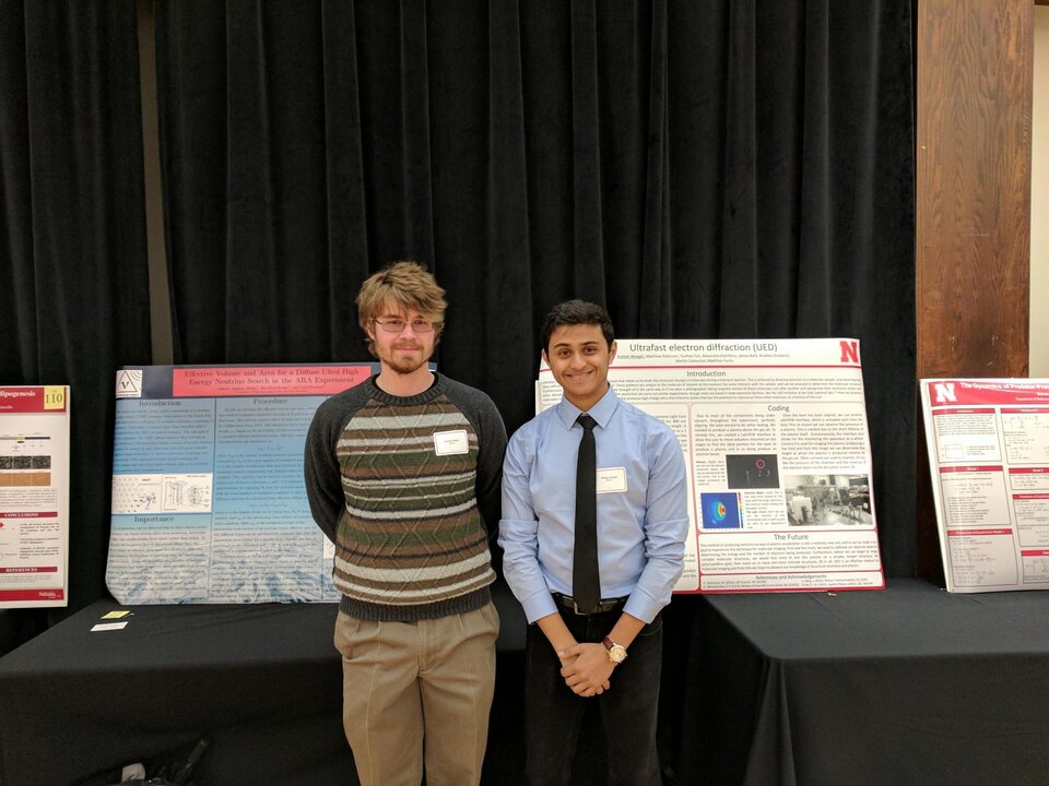 Students at Research Fair